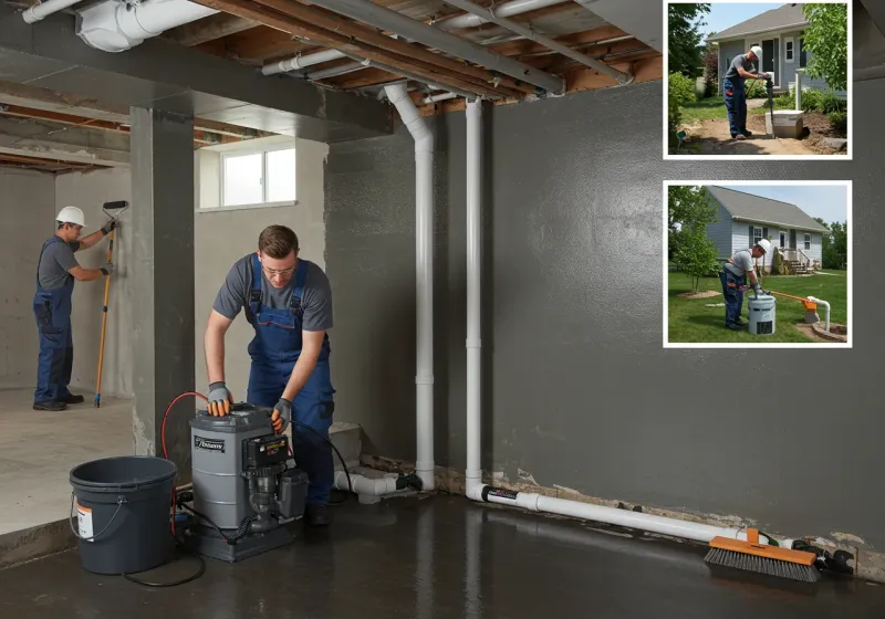 Basement Waterproofing and Flood Prevention process in Tell City, IN